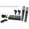 Galaxy Audio 2 channel wireless microphone system with two matched handheld microphones FREQUENCY D EDXR/HH38D - alternate 1