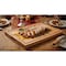 Amgood 16 in. x 24 in. Maple Wood Cutting Board, Reversible with Juice Groove and Handles AMG MWCB-1624-SQJG-Z - alternate 2