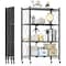Simple Deluxe 4 tier foldable storage rack HKSHLFFOLD28154904B - alternate 1