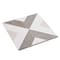 Andova Tiles Luv Ahava Grey 8-in Encaustic Matte Porcelain Wall & Floor Tile ANDLUV457 - alternate 1