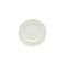 Homeroots White Four Piece Round Scallop Stoneware Service For Four Salad Plate Set 483505 - alternate 1