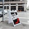 Signmission Shoe Sale, A-Frame & 2 Decals Installed, Heavy-Duty Plastic Frame SBHD-D-2436-Shoe Sale - alternate 2