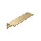 Amerock Edge Pulls 5-1/16 inch 128mm Center-to-Center Champagne Bronze Cabinet Edge Pull BP36575CZ - alternate 1