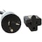 Ac Works SJTW Extension Cord, 12 AWG, Indoor/Outdoor, 12/3, 1 Outlets, 5-15/20R, Black, PVC, 5-15/20P, 50 ft 15/20AEX-050 - alternate 5