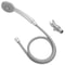 Boston Harbor Hand-Held Shower Head, 1.75 6.6 80 gpm L/MIN psi, 1/2-14 NPT Connection, Threaded, PVC, Chrome HS01201CP - alternate 1