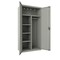 Hirsh Storage Cabinets, 36 in W, 18 in D, 72 in H, Light Gray 22633 - alternate 1
