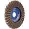 Pferd PFERD Flap Disc, PVL-R, POLIVLIES CURVE, 5in x 7/8, Coarse, Aluminum oxide 45923 - alternate 2