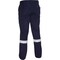Bisley Navy Taped Cargo Pant, Industrial Wash Durable 318M6368T-NV/3832 - alternate 2