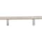 Hardware Resources Elements Naples 6-1/6'' Overall Length Hollow Stainless Steel Cabinet Bar Pull 154SS - alternate 1