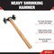 Performance Tool Heavy Shrinking Hammer, Heat Shrinking Metal, Hickory Handle W1012 - alternate 3