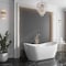 Apollo Tile Aloha 11 x 13 in. Polished Black with White Vein Glass, Wall and Floor Tile 9.63 sq ft/case, 10PK APLNNC8814BKA - alternate 2