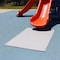 Rubber-Cal TFS-128 Playground Slide Mats, 5mm x 4ft x 4ft, Blue 03-288-LB-44 - alternate 3
