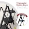 Wrightmaster 5-Step Steel Folding Step Ladder (10 ft. Reach) 500 lb. Load Capacity, Anti-Slip Pedals & Tool Tray ZE-P257603 - alternate 3