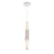Euf Venna, Pendant, 23", Polished Nickel, Alabaster 50353-033 - alternate 1
