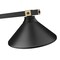 Z-Lite Bronte 3 Light Billiard, Matte Black and Rubbed Brass, Matte Black 1955-3MB-RB-MMB - alternate 2