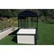 K9 Kennel Store 4ft X 8ft Value Kennel and XL Cabin Dog House Combo Ultimate UVL4X8CABCM - alternate 3