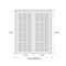 Sartodoors Interior Solid French Double Doors 64 x 96 inches, Ego 5000 Painted White Oak, Wood Interior Solid EGO5000DD-PWO-6496 - alternate 2