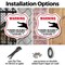 Signmission Alligator Warning Shield Sign Warning Al, 6 Inch X 6 Inch, Plastic Sign SHI-P-6-359 - alternate 2