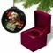 Homeroots Christmas Puppy with Presents Hand Painted Mouth Blown Glass Ornament 477532 - alternate 2