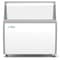 Koolmore 50 in. 8 Tub Ice Cream Dipping Cabinet Display Freezer with Sliding Glass Door and Sneeze Guard KM-ICD-49SD-FG - alternate 1