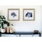 Homeroots Set of Two Deep Blue Sea Coral Watercolor Wall Art, 2PK 395658 - alternate 2