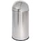Genuine Joe 14.8 in W/Dia, Silver, Stainless Steel GJO58885 - alternate 1