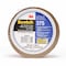 Scotch Packing Tape, 3.1 mil Thick, 2 in W x 50 m L, 3 in Core Dia., Tan 375 - alternate 1