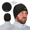 Ergodyne Black Winter Skull Cap with LED Rechargeable Light 6801 - alternate 2