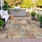 Homeroots 9' X 12' Brown Beige And Charcoal Abstract Washable Indoor Outdoor Area Rug 630763 - alternate 3