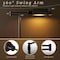 Lavish Home Floor Lamp with Adjustable Heights, 360 Degree Swing Arm, & Stable Base Pharmacy Task Light 72-TSKLMP-2 - alternate 3