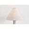 Troy Lighting Passage 1 Light Rechargeable Table Lamp in Patina Brass/Ceramic Riven Chalk Finish RTL4412-PBR/CVC - alternate 2