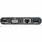 Tripp Lite USB C TO VGA EXTERNAL VIDEO ADAPTER WITH USB-A HUB, USB-C PD CHARGING & GIGABIT U444-06N-VGUB-C - alternate 3
