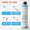 Adhesive Guru Insulation Spray Foam, Light blue, 12 PK adgr_AG930_InsFoam_12pk - alternate 3