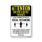 Signmission PSA Doctor's Office Patients Practice Social Distancing 10in X 7in Wall Graphic, OS-NS-RD-710-25397 OS-NS-RD-710-25397 - alternate 1