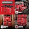 Milwaukee Tool PACKOUT 3-Drawer Tool Box, Polymer, Black/Red, 22-1/4 in W x 16-1/4 in D x 14-1/4 in H 48-22-8443 - alternate 5