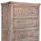 Homeroots 37" Natural Solid Wood Four Drawer Dresser 524590 - alternate 3