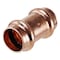 Apollo Coupling with Stop, 3/4 in, Press Fit, Copper, 300 psi Pressure, 20PK XPRC3420JR - alternate 2