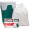 Handi-Bag 13 gal Trash Bags, 23.75 in x 28 in, Medium-Duty, .6 Mil, White, 100 PK HAB 6FK100 - alternate 1