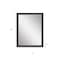 Homeroots 53" Dark Brown Accent Mirror 632792 - alternate 2