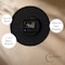 Clockswise Black 10-In Analog Clock - Silent, Non-Ticking for Wall Battery-Operated, Perfect for Home QI004744.BK.10 - alternate 3