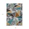 Homeroots 9' X 12' Gray Copper And Brown Geometric Washable Indoor Outdoor Area Rug 600370 - alternate 2