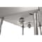 Koolmore 63 in. 18-Gauge 2-Compartment Commercial Sink with Backsplash and 24 in. Right Drainboard KM-SB182414-24R3 - alternate 2