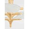 Corbett Lighting Kamal 28.5 in. Semi Flush Vintage Gold Leaf 486-29-VGL - alternate 3