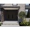 Vdomdoors Front Exterior Prehung Aluminum Double Doors Ronex1277 Black Enamel Top Transom Mirrored Clear RONEX1277DEXD-BLK-W72xH80+16-RH-O - alternate 3
