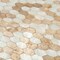 Apollo Tile Silver Gold 10.4 in x 11 in Shell, Mother of Pearl Polished Wall Mosaic Tile 15.89 sqft/case, 20PK APLSMA88015A - alternate 2