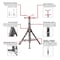 Jet Folding Pipe Jack Stand (JPJ-FLD-V) - JT1-2264/2401 JPJ-FLD-V - alternate 2