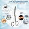 A2Z Scilab Lab Scissors 6.5 inches Sharp/Blunt Straight Blades, Stainless Steel A2Z-ZR-105S - alternate 3