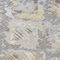 Homeroots 8' Gray And Brown Round Geometric Washable Indoor Outdoor Area Rug 609144 - alternate 3