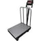 Selleton Scales Diamond Plate Bench Scale with Backrail & Wheels, 24 in x 24 in SL-915-BWD-24X32 - alternate 1
