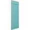 Ekena Millwork True Fit PVC, Four Board Spaced Board-n-Batten Shutters, Pure Turquoise , 23W x 32H, PR TFP101SBF23X032PT - alternate 4